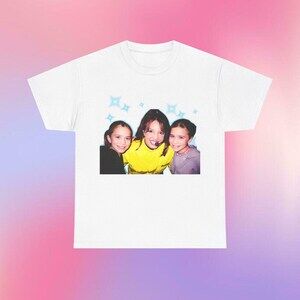 Mary Kate And Ashley Y2K Pop Culture Tee White